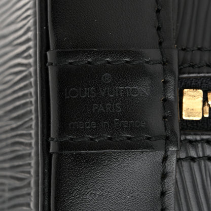 Louis Vuitton LOUIS VUITTON Epi Alma PM Black 6 of 12