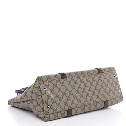 Gucci GG Plus Monogram Medium Joy Tote Dark Brown 4 of 17