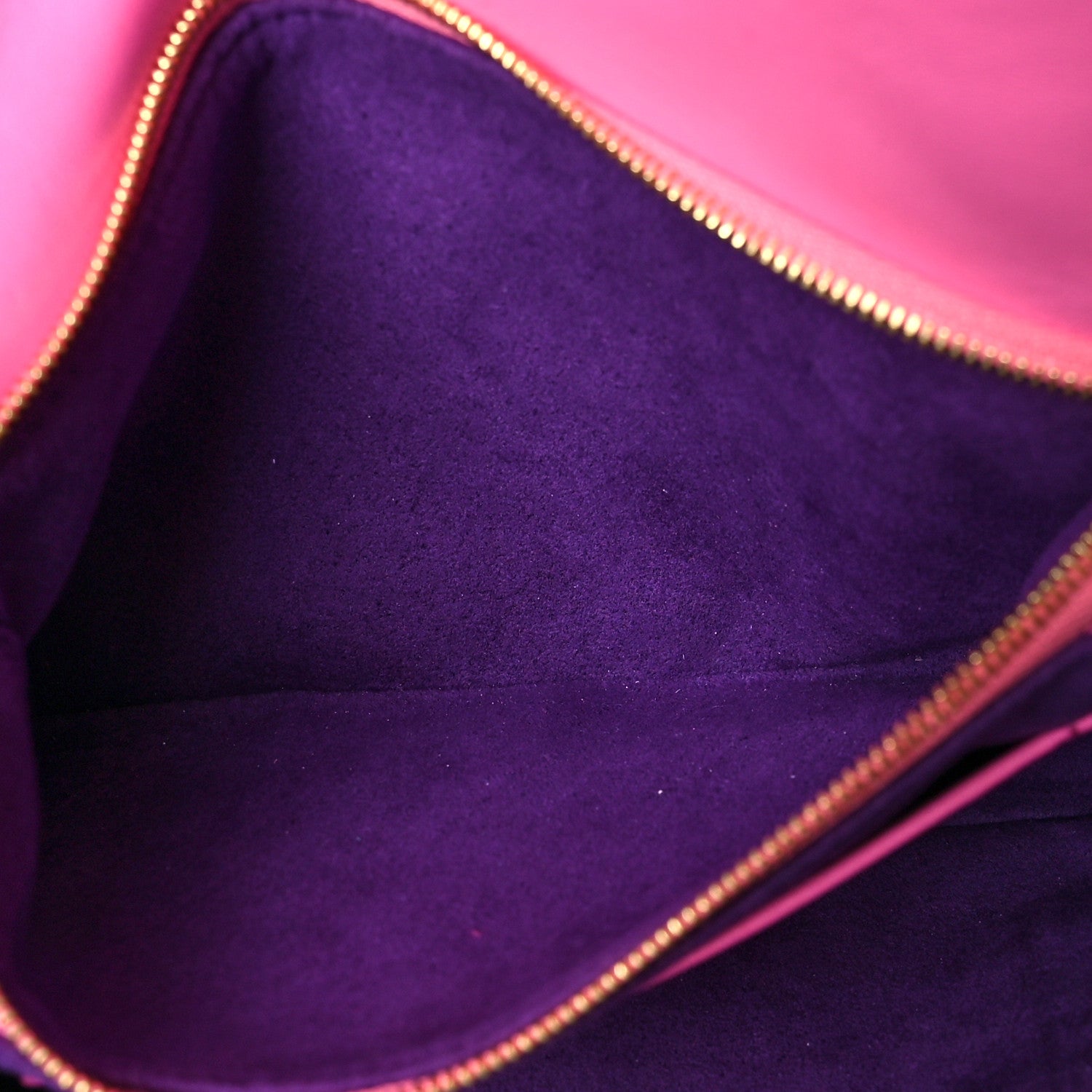 Louis Vuitton Lambskin Embossed Monogram Vuittamins Pochette Coussin Rose Violet 6 of 10