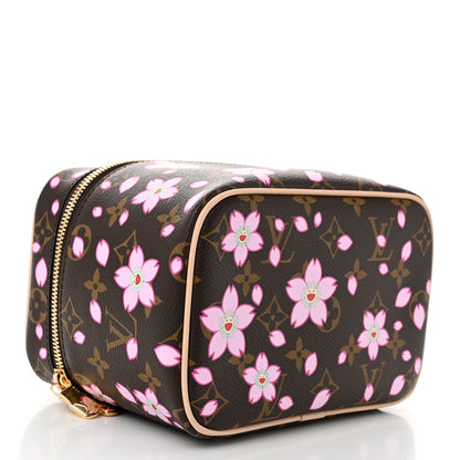 Louis Vuitton LV X TM Monogram Cherry Blossom Nice Mini Sakura Brown 4 of 9