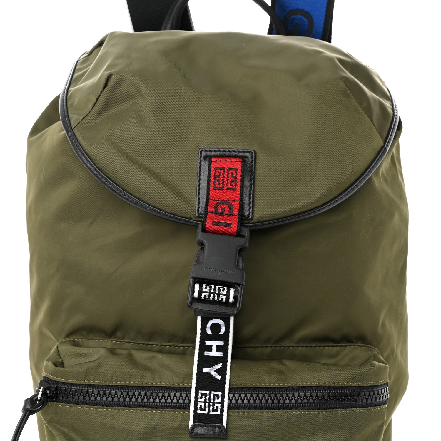 Givenchy Nylon Light 3 Backpack Khaki 7 of 9