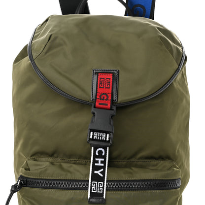 Givenchy Nylon Light 3 Backpack Khaki 7 of 9