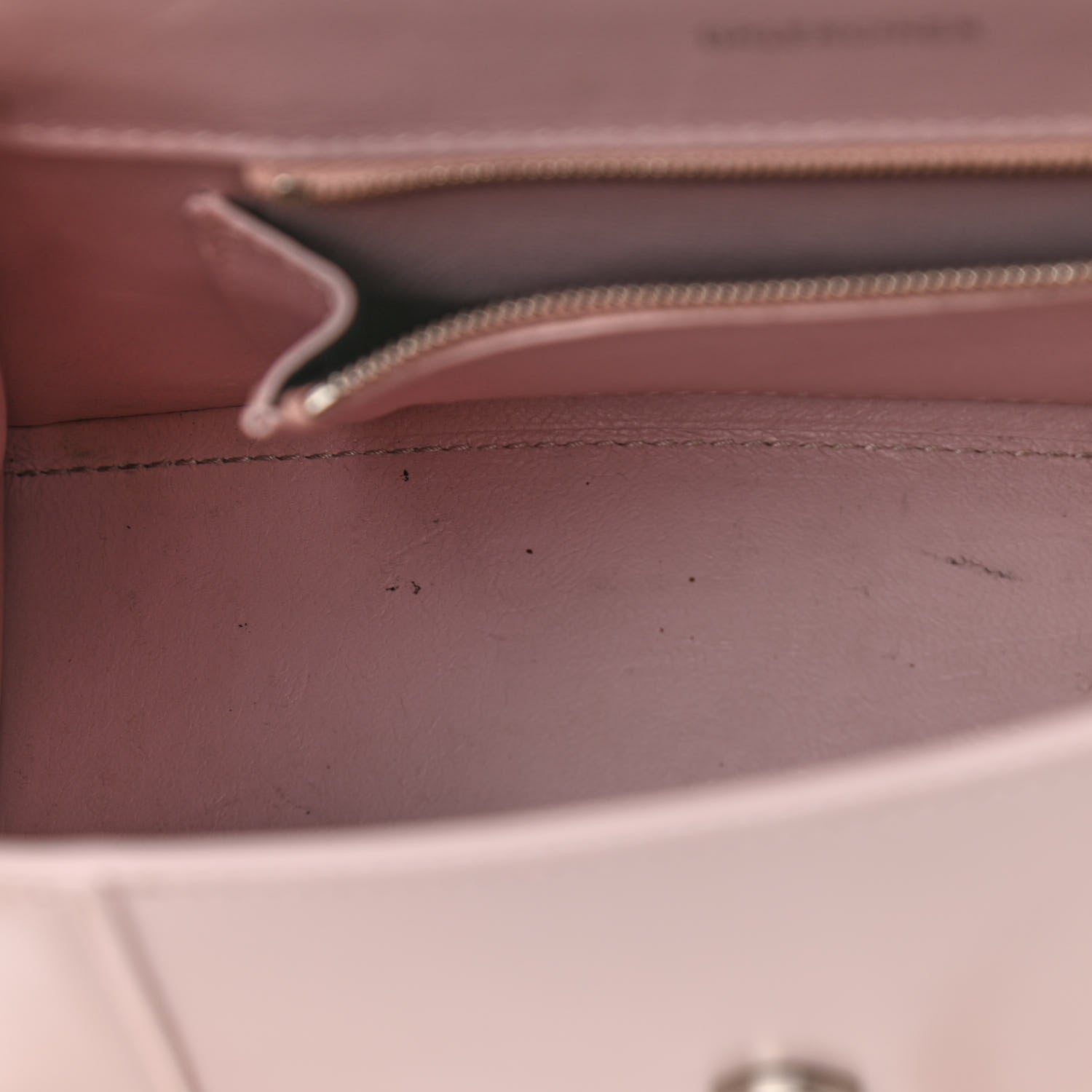 Balenciaga Shiny Box Calfskin Small Hourglass Top Handle Bag Light Rose 11 of 19