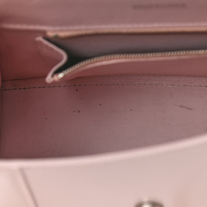 Balenciaga Shiny Box Calfskin Small Hourglass Top Handle Bag Light Rose 11 of 19