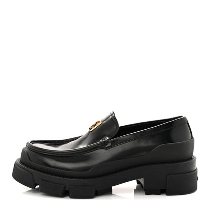 Givenchy Calfskin Terra Moccassins 37.5 Black 1 of 11