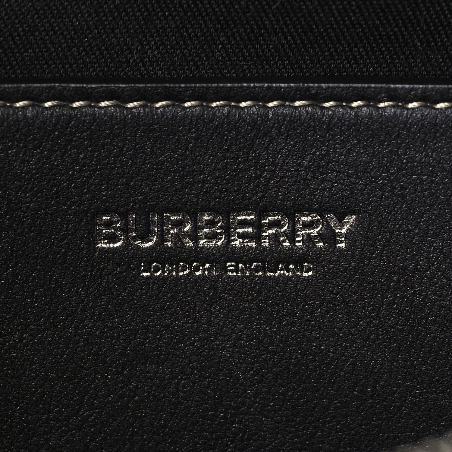 Burberry E-canvas Check Bum Bag Dark Birch Brown 6 of 9