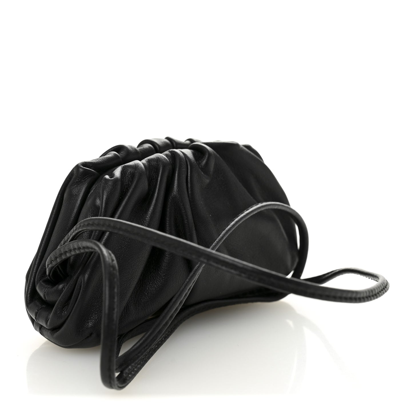 Butter Calfskin Coin Purse Black