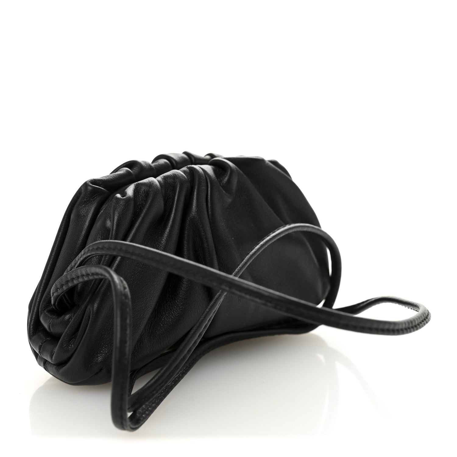 Bottega Veneta Butter Calfskin Coin Purse Black 3 of 9