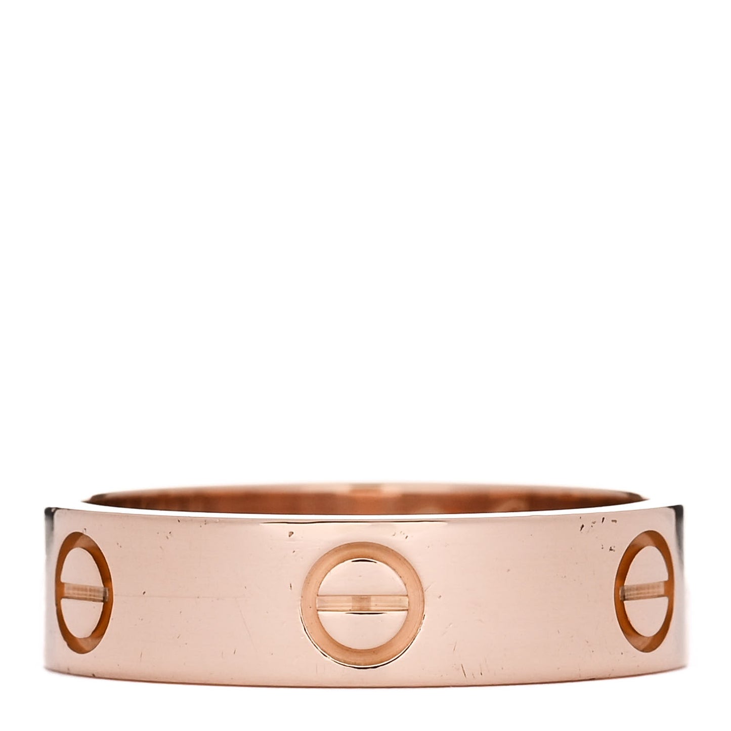 18K Pink Gold 5.5mm LOVE Ring 59 8.75