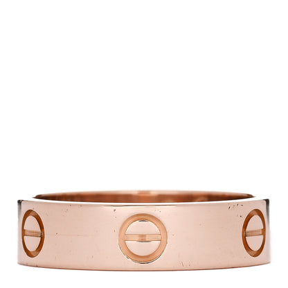 Cartier 18K Pink Gold 5.5mm LOVE Ring 59 8.75 1 of 4