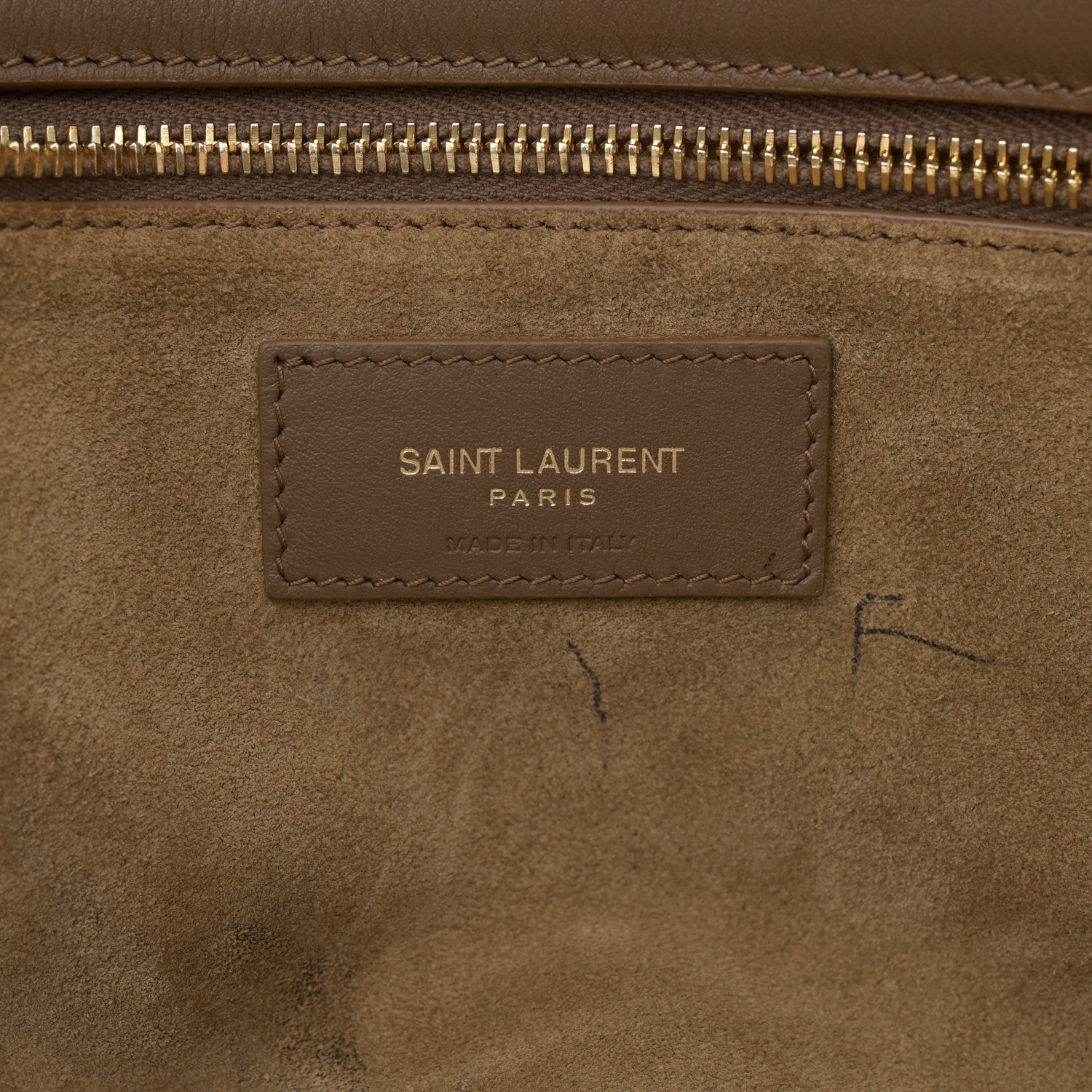 Saint Laurent Suede Le 5 A 7 Bea Tote Caramel Cognac 6 of 13