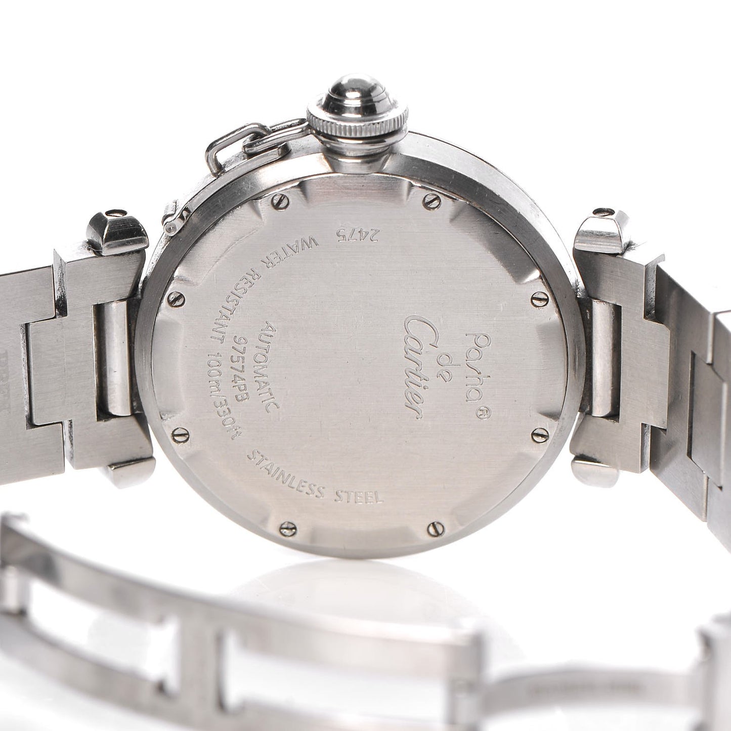 Stainless Steel 35mm Pasha C Big Date Automatic Watch