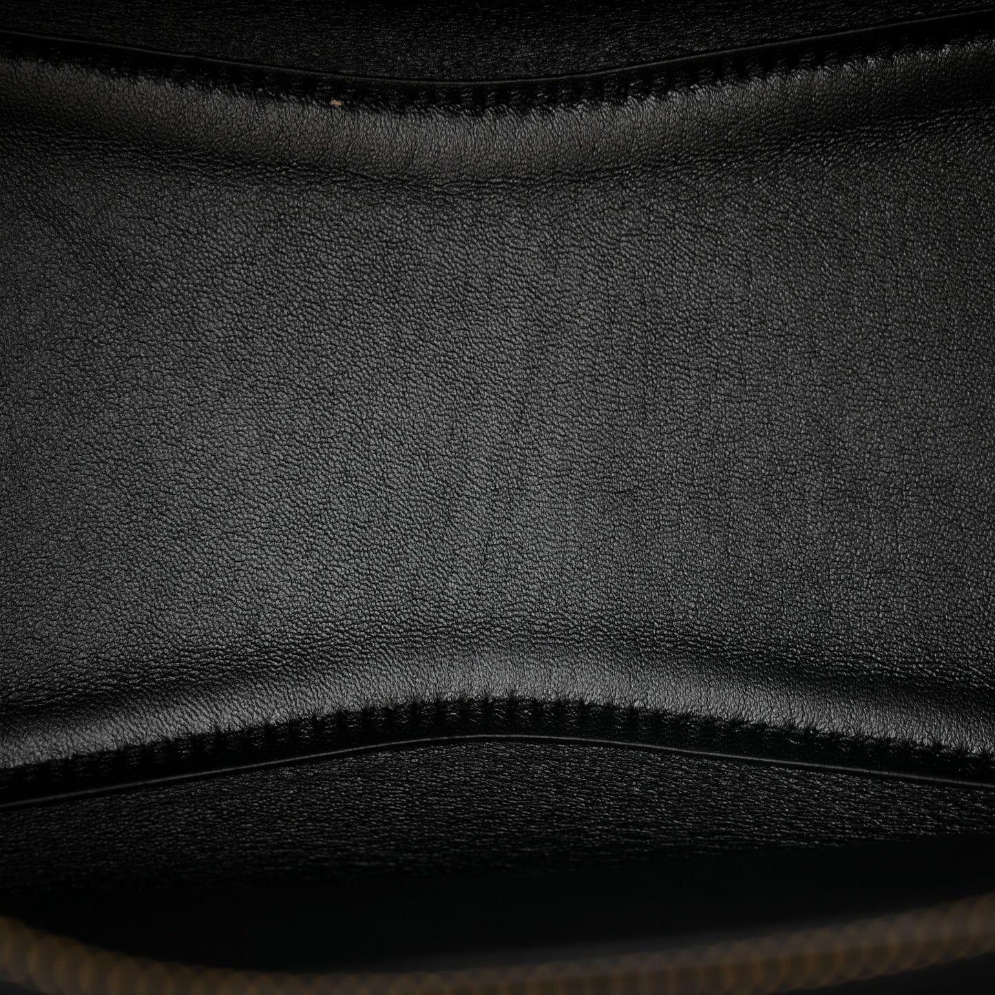 Smooth Calfskin Neo Classic Brass Hardware S City Black