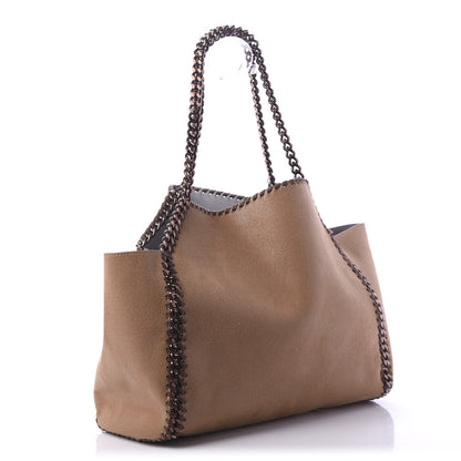 Stella McCartney Shaggy Deer Falabella Reversible Tote Camel 3 of 11