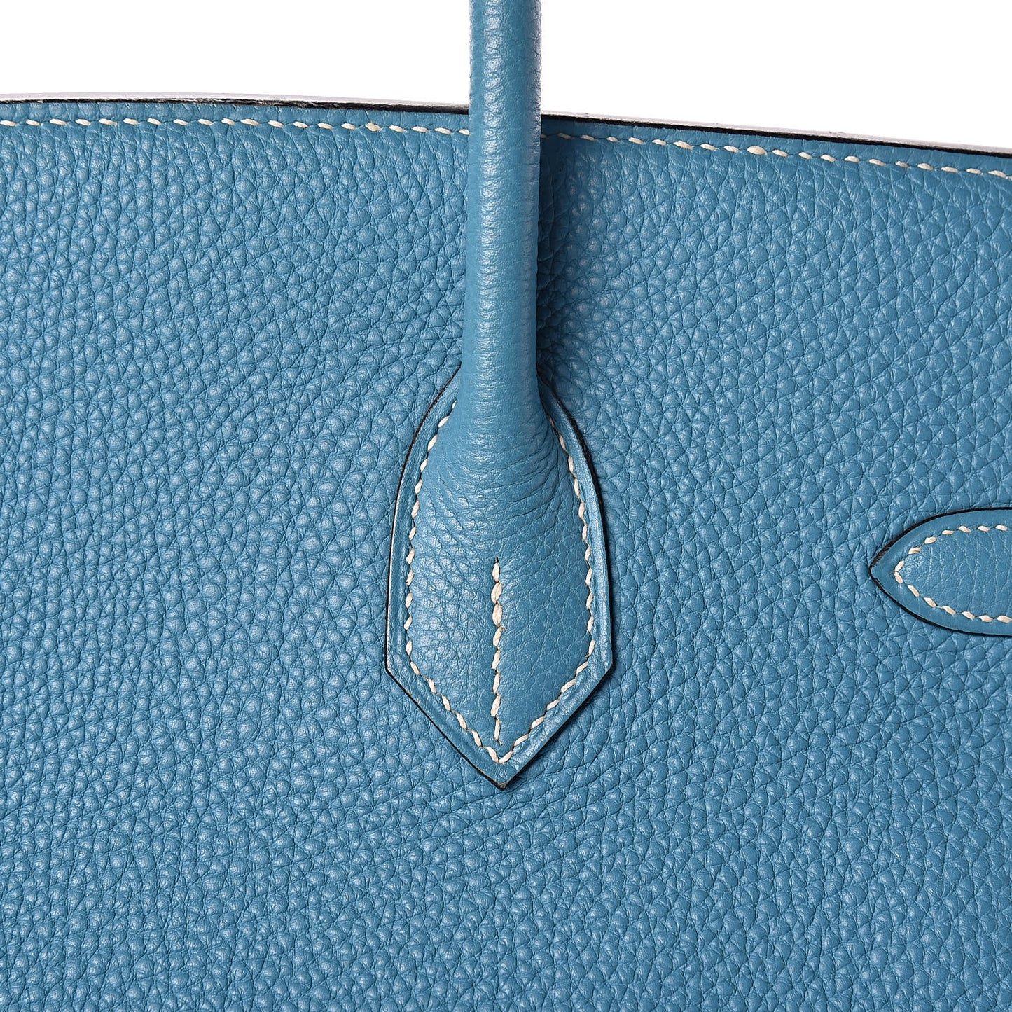 Togo Birkin 35 Blue Jean