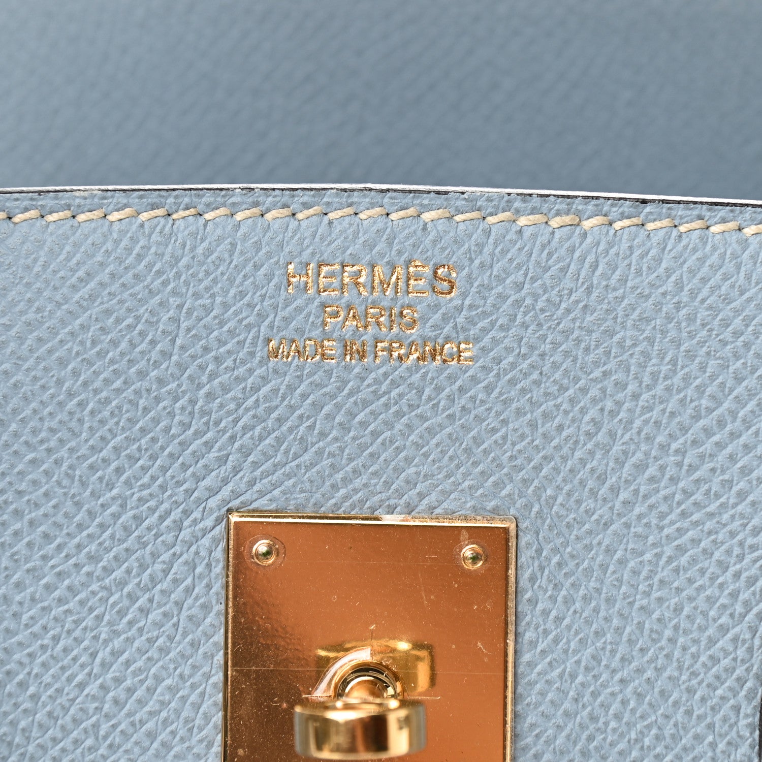 Hermes Epsom Birkin 35 Bleu Lin 6 of 10
