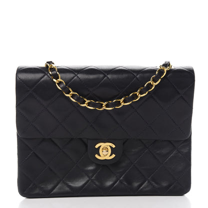 Chanel Lambskin Quilted Mini Square Flap Black 1 of 11