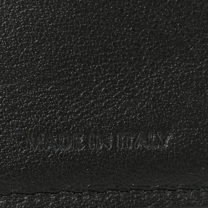 Celine Shiny Smooth Lambskin Small Triomphe Wallet Black 7 of 11