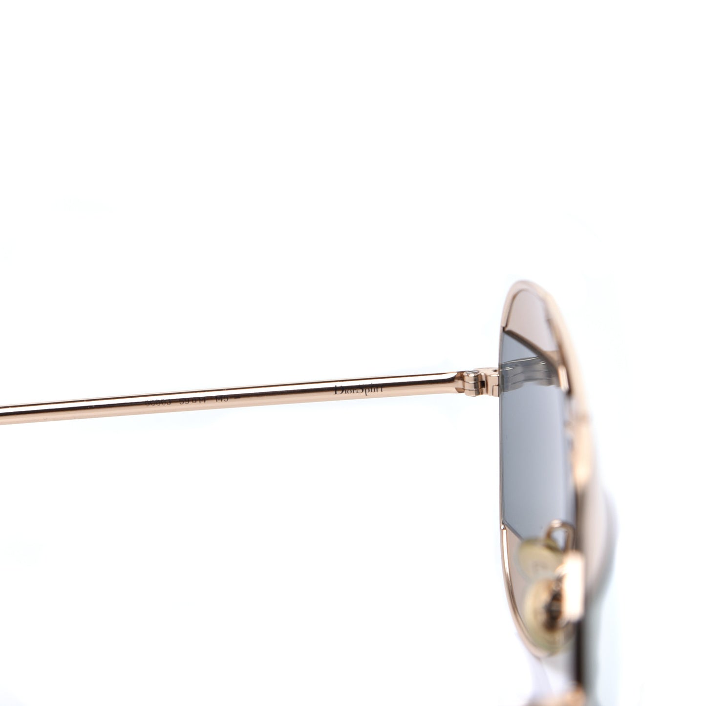 Metal Split 1 Aviator Sunglasses Gold