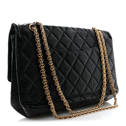 Chanel Aged Calfskin Quilted 2.55 Reissue 227 Flap Black 3 of 12