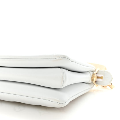 Louis Vuitton Lambskin Embossed Monogram LV Garden Coussin PM Cream 9 of 9