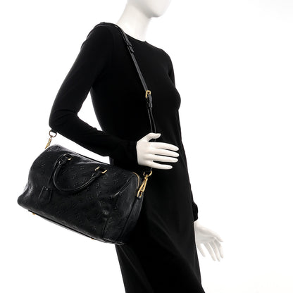 Louis Vuitton Empreinte Speedy Bandouliere 30 Black 3 of 8