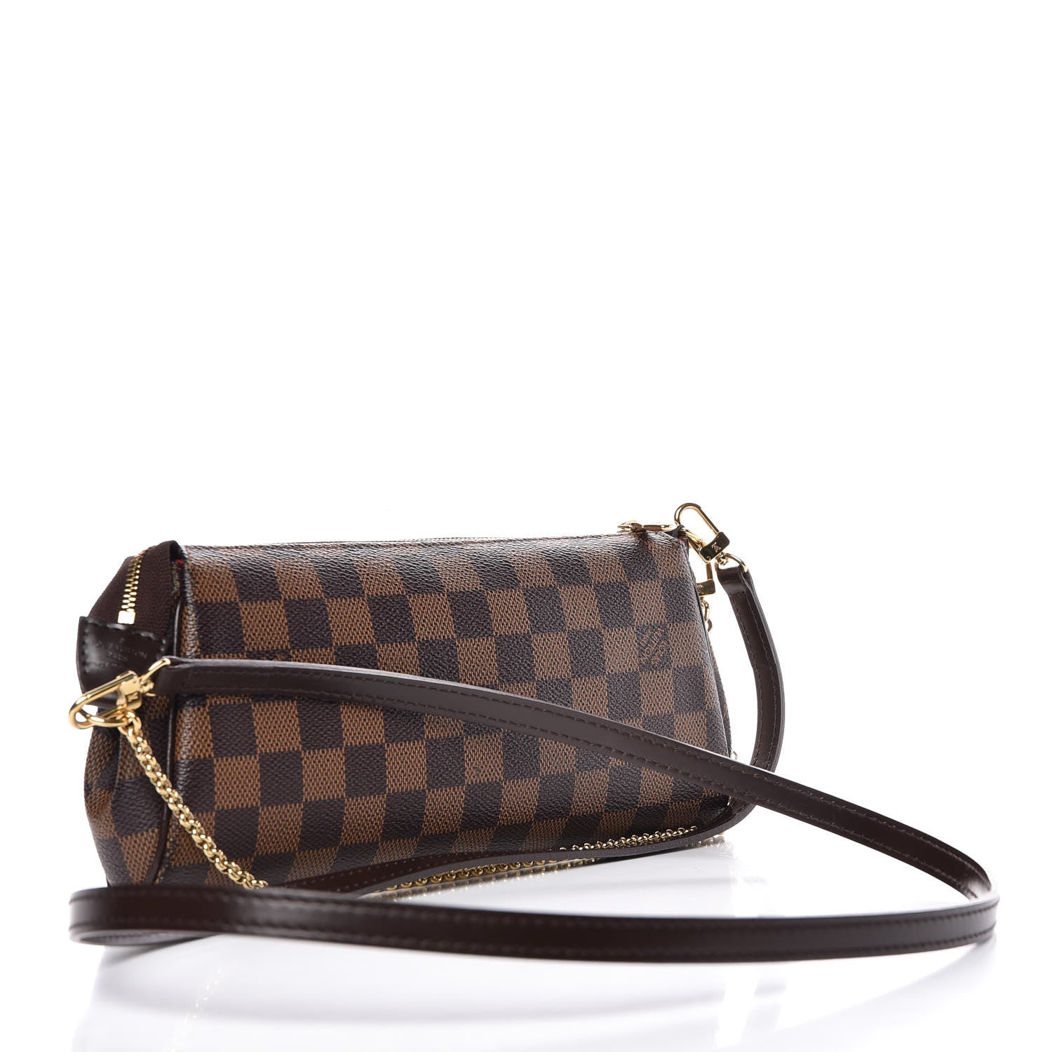 Louis Vuitton Damier Ebene Eva Clutch 3 of 8