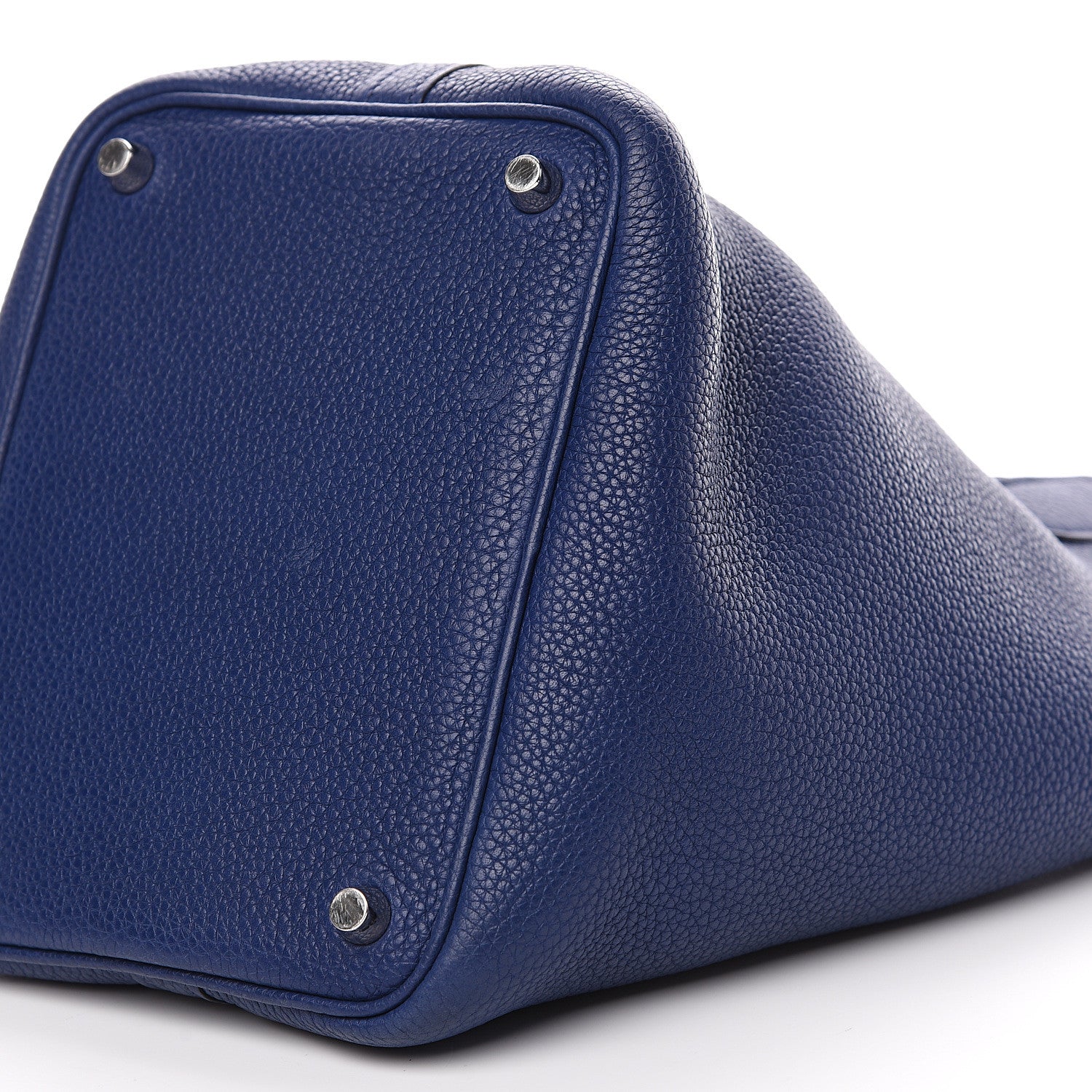 Hermes Taurillon Maurice Picotin Lock 18 PM Bleu Saphir 8 of 9