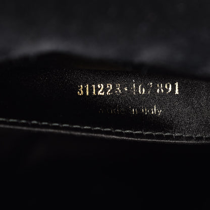 Saint Laurent Patent Monogram Large Belle De Jour Clutch Black 7 of 8