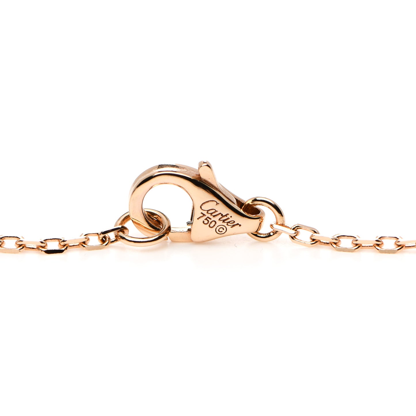 18K Pink Yellow White Gold Trinity Heart Bracelet
