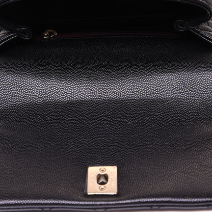 Chanel Caviar Quilted Extra Mini Coco Handle Flap Black 11 of 12