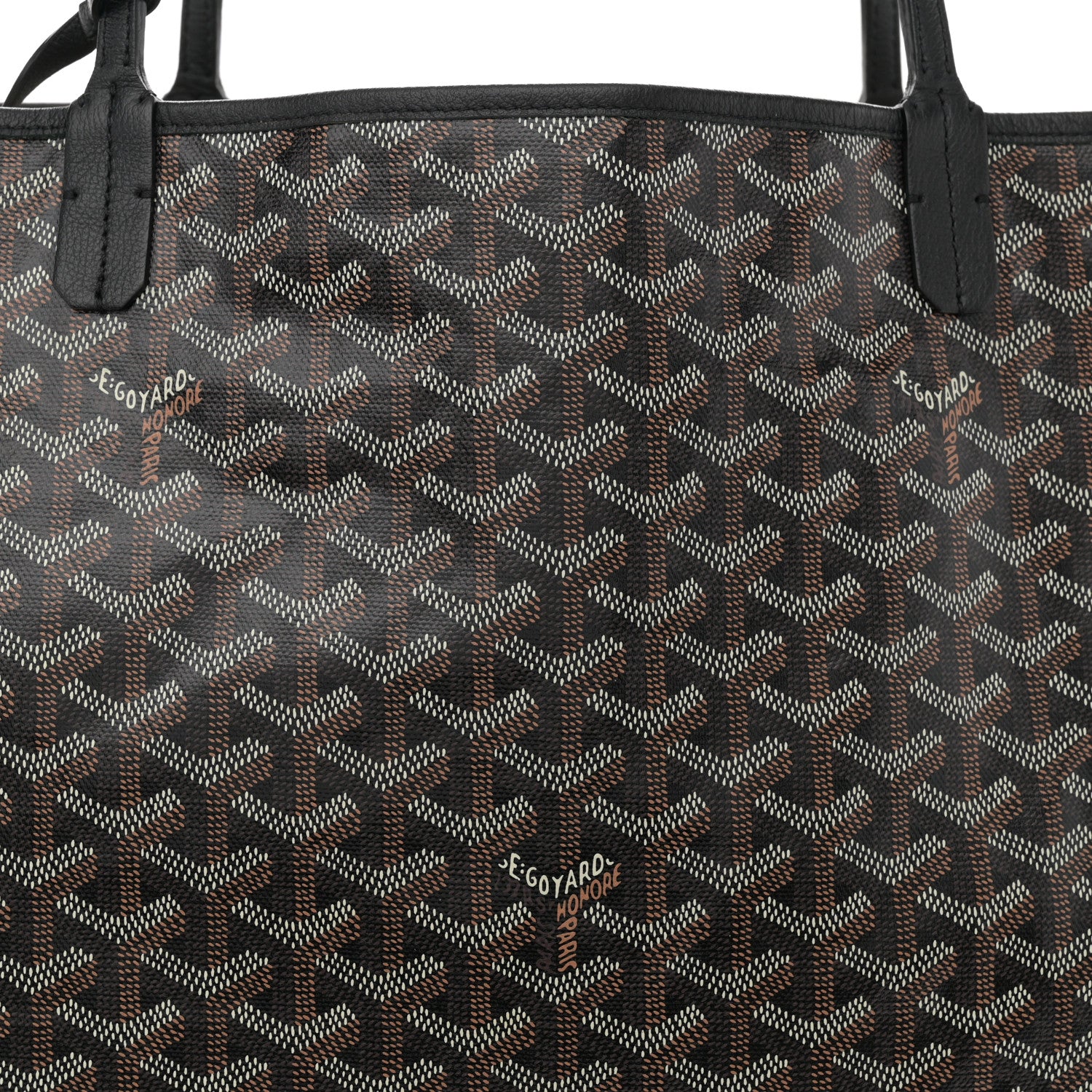 Goyard Goyardine Saint Louis GM Black 10 of 13
