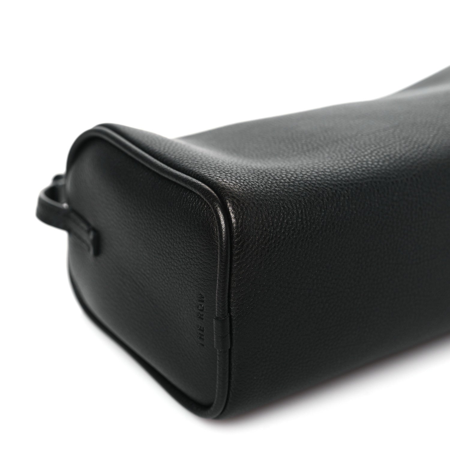 The Row Grained Calfskin 90's Bag Black 8 of 9