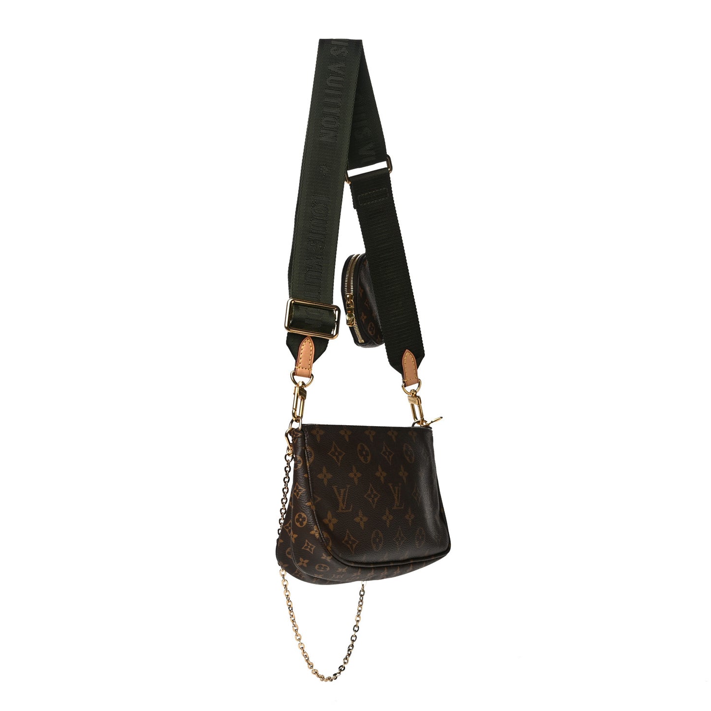 Monogram Multi Pochette Accessories Kaki