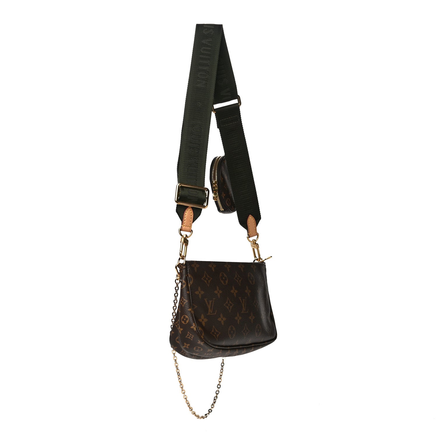 Louis Vuitton Monogram Multi Pochette Accessories Kaki 3 of 16