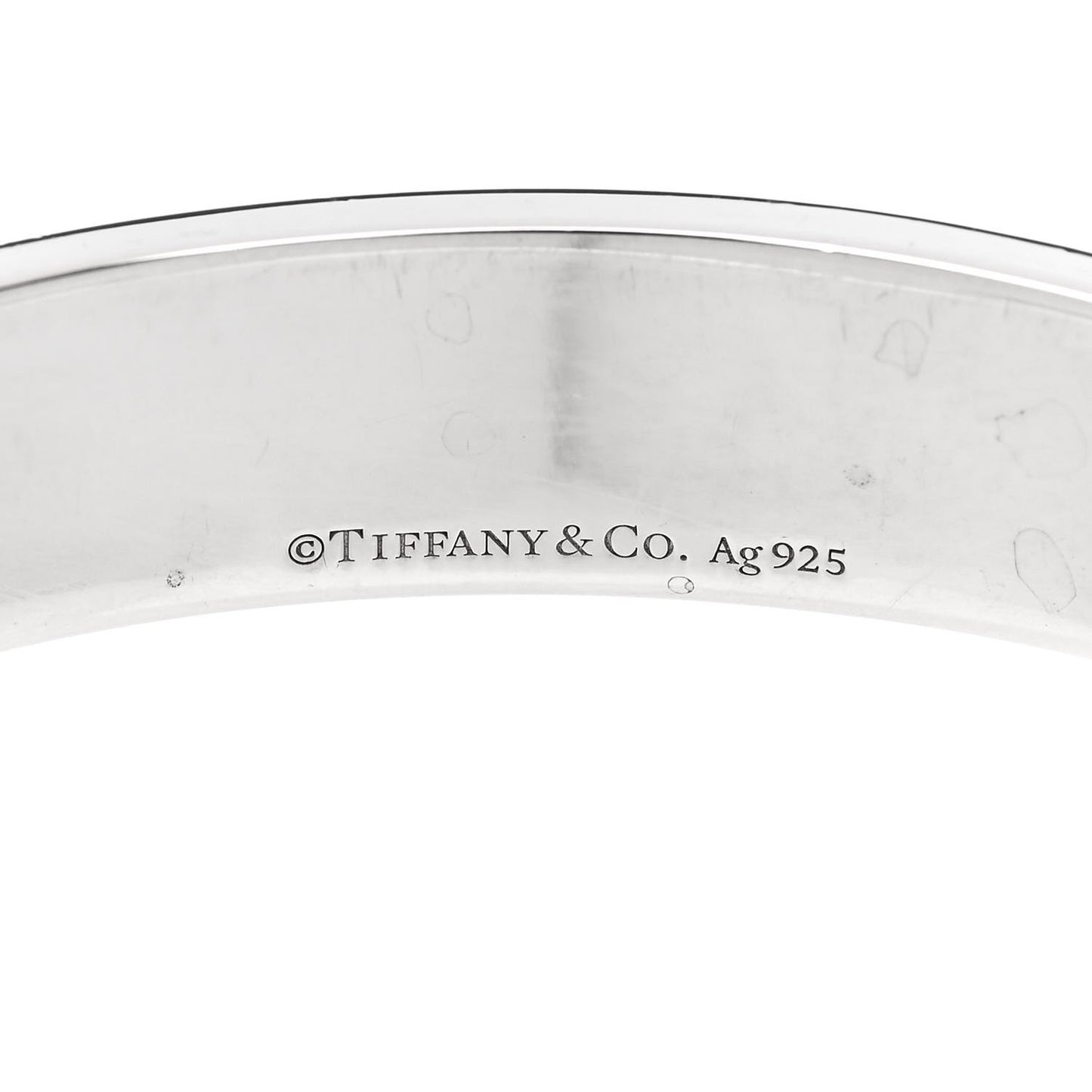 Sterling Silver Diamond Return To Tiffany Narrow Cuff Bracelet