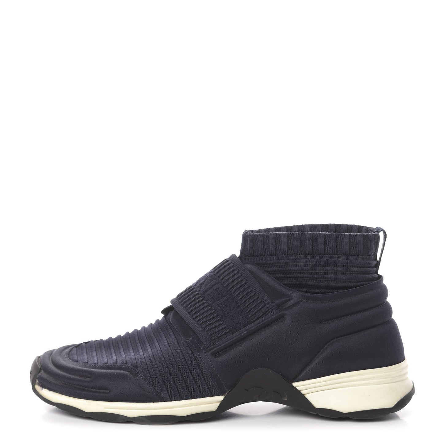 Stretch Fabric CC Sneakers 37 Blue