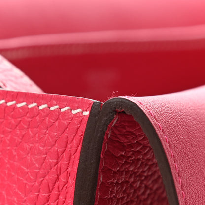 Hermes Taurillon Clemence Halzan 31 Rose Extreme 13 of 13