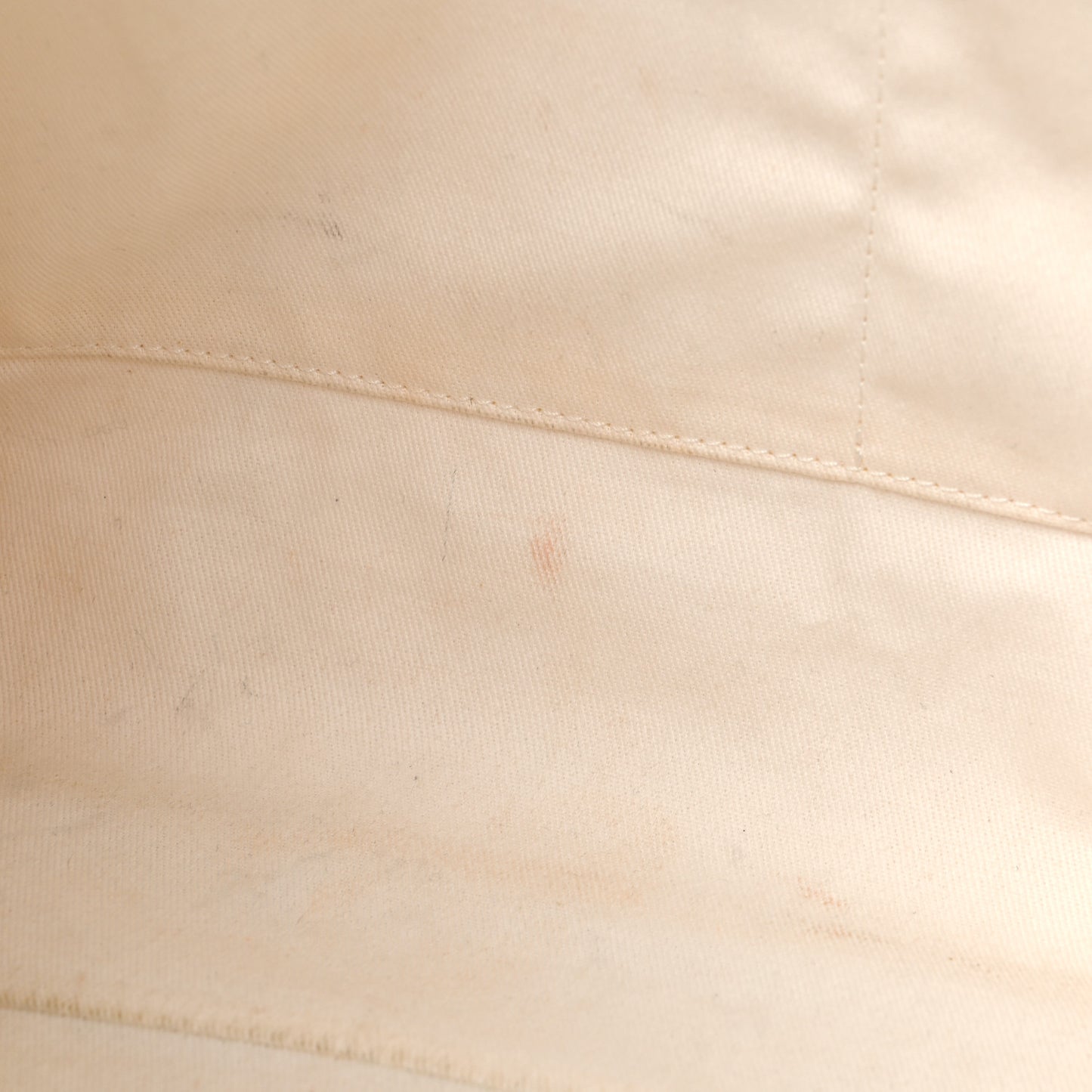 Canvas Pearl Large Deauville Tote Ecru Beige