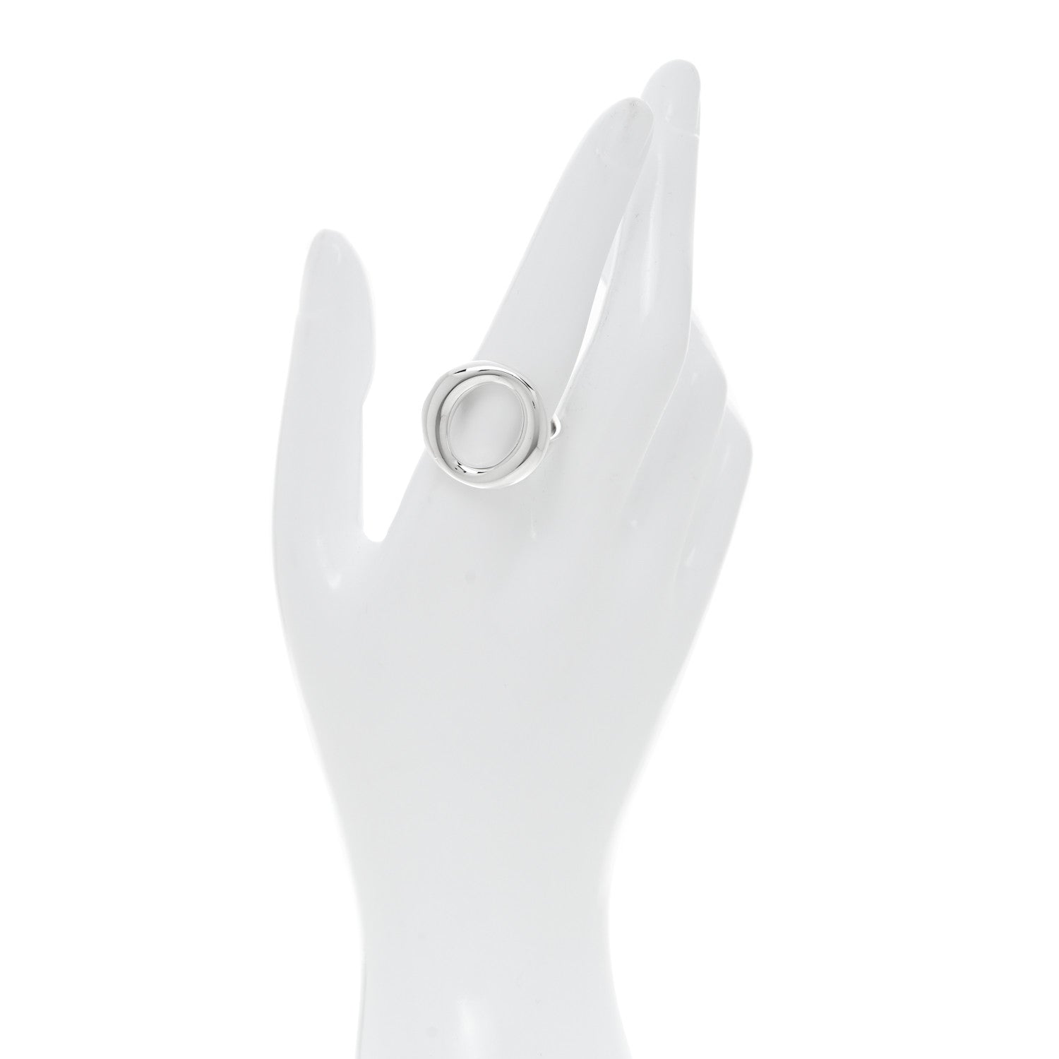 Tiffany Sterling Silver Elsa Peretti Sevillana Ring 58 8.25 2 of 6