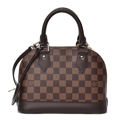 Louis Vuitton Damier Ebene Alma BB 1 of 8