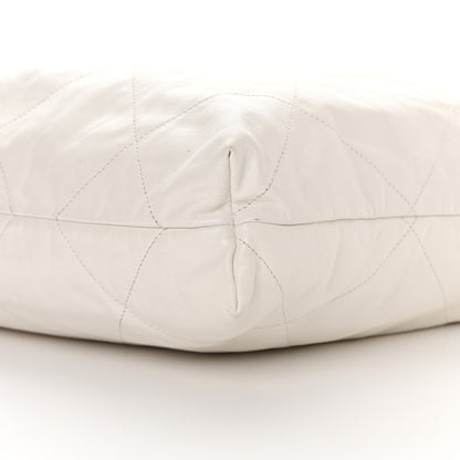 Chanel Shiny Calfskin Quilted Chanel 22 White 9 of 14