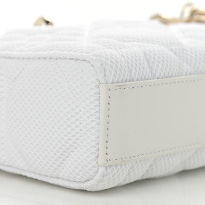 Christian Dior Macrocannage Technical Fabric Lady D-Joy White 9 of 10