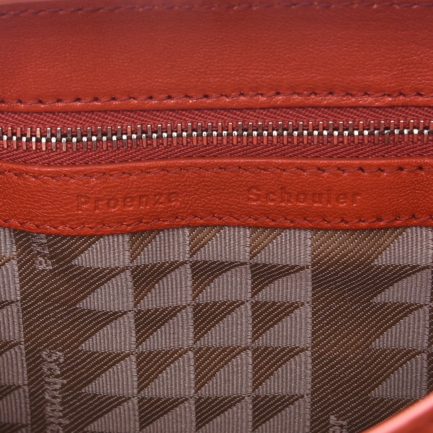 Lambskin Tiny PS1 Satchel Orange