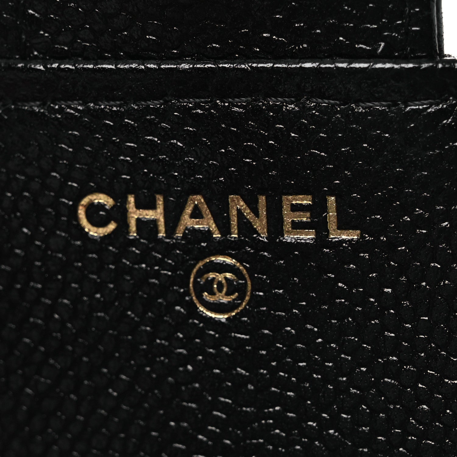 Chanel Caviar Fabric Foldable Tote Bag With Chain Black Multicolor 9 of 20