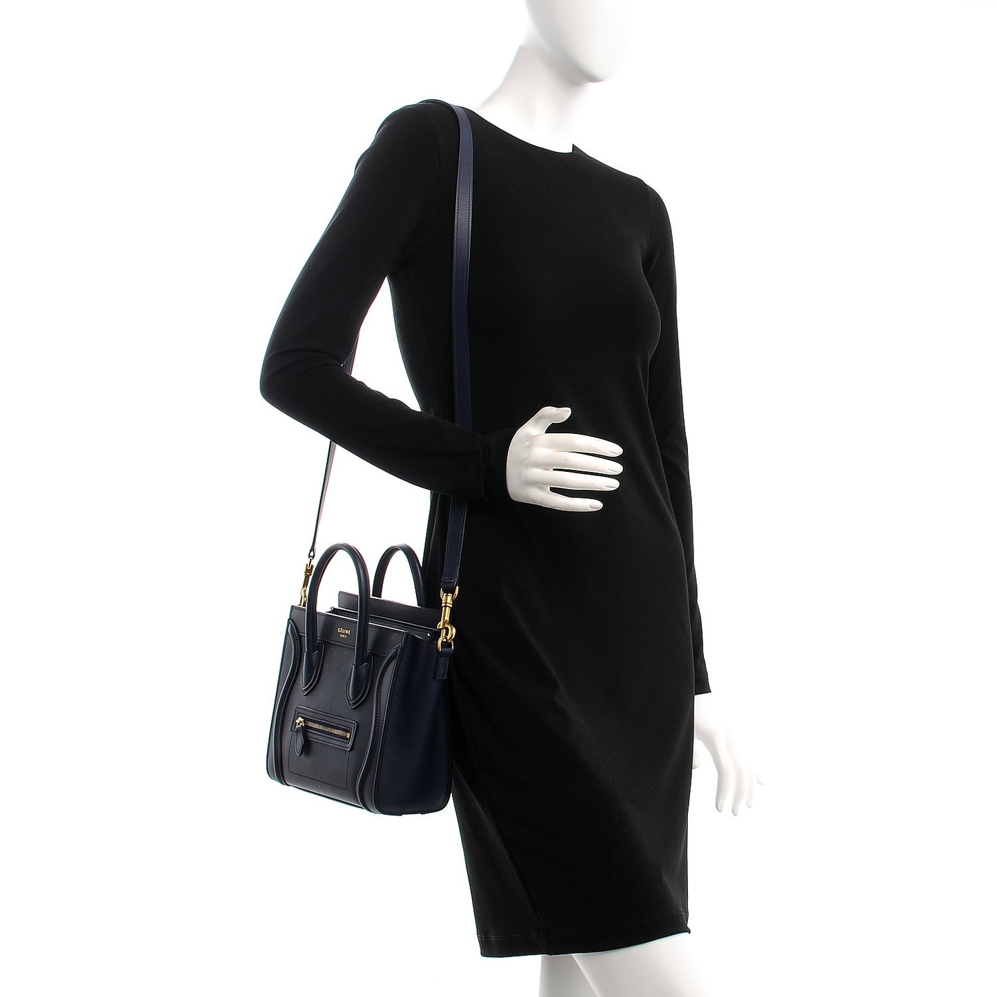 Smooth Calfskin Nano Luggage Ink