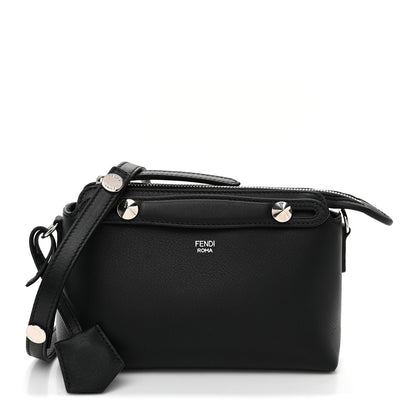 Fendi Vitello Dolce Mini By The Way Boston Bag Black 1 of 10