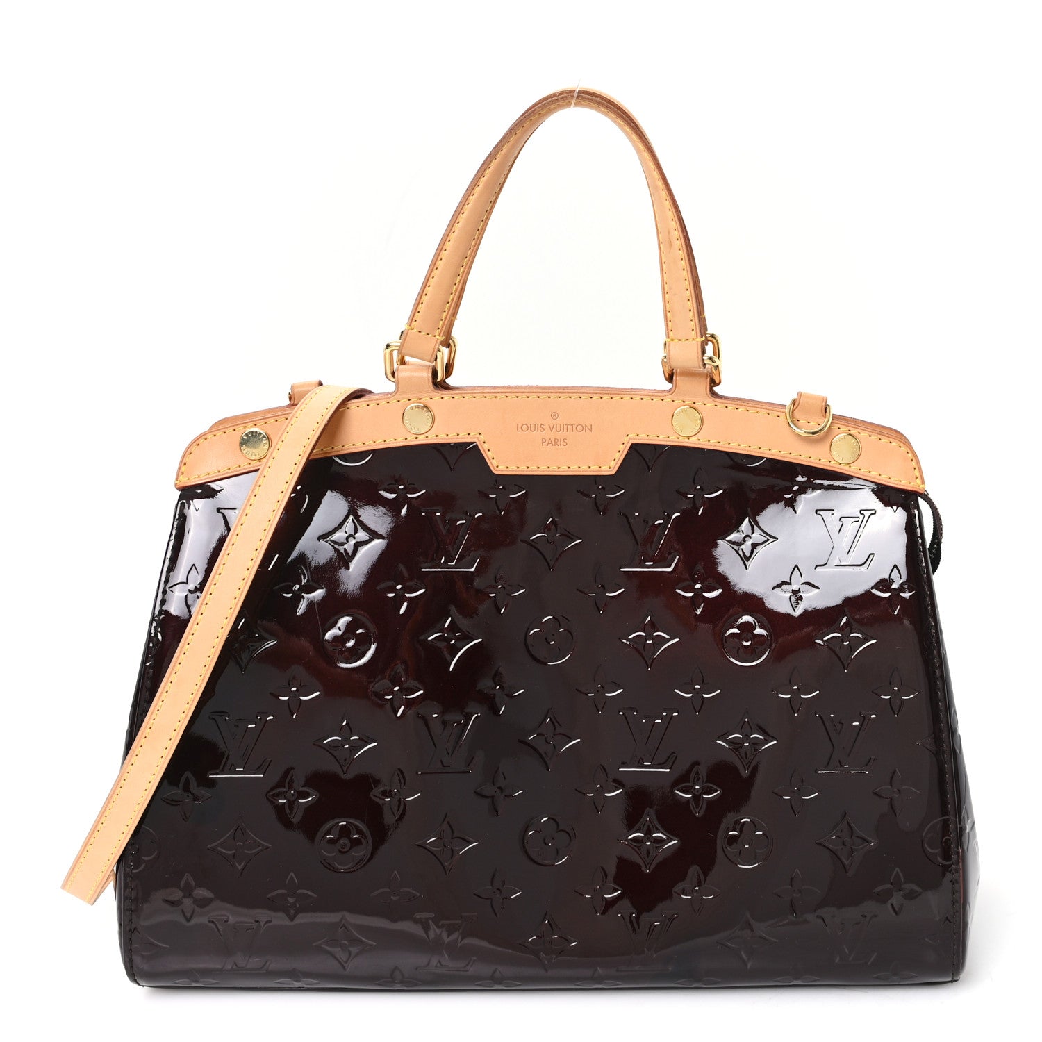 Louis Vuitton Vernis Brea MM Amarante 1 of 10