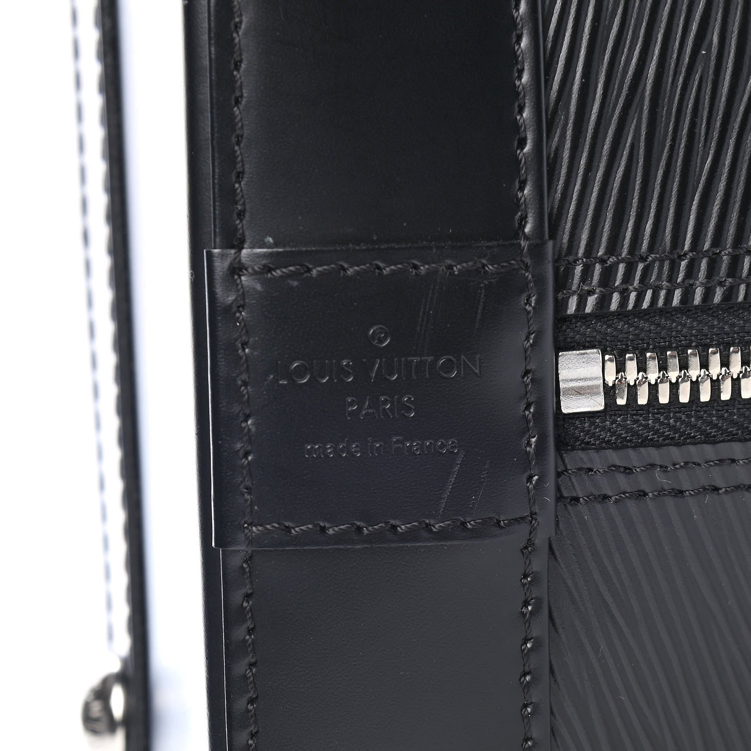 Louis Vuitton Epi Alma GM Black 6 of 10