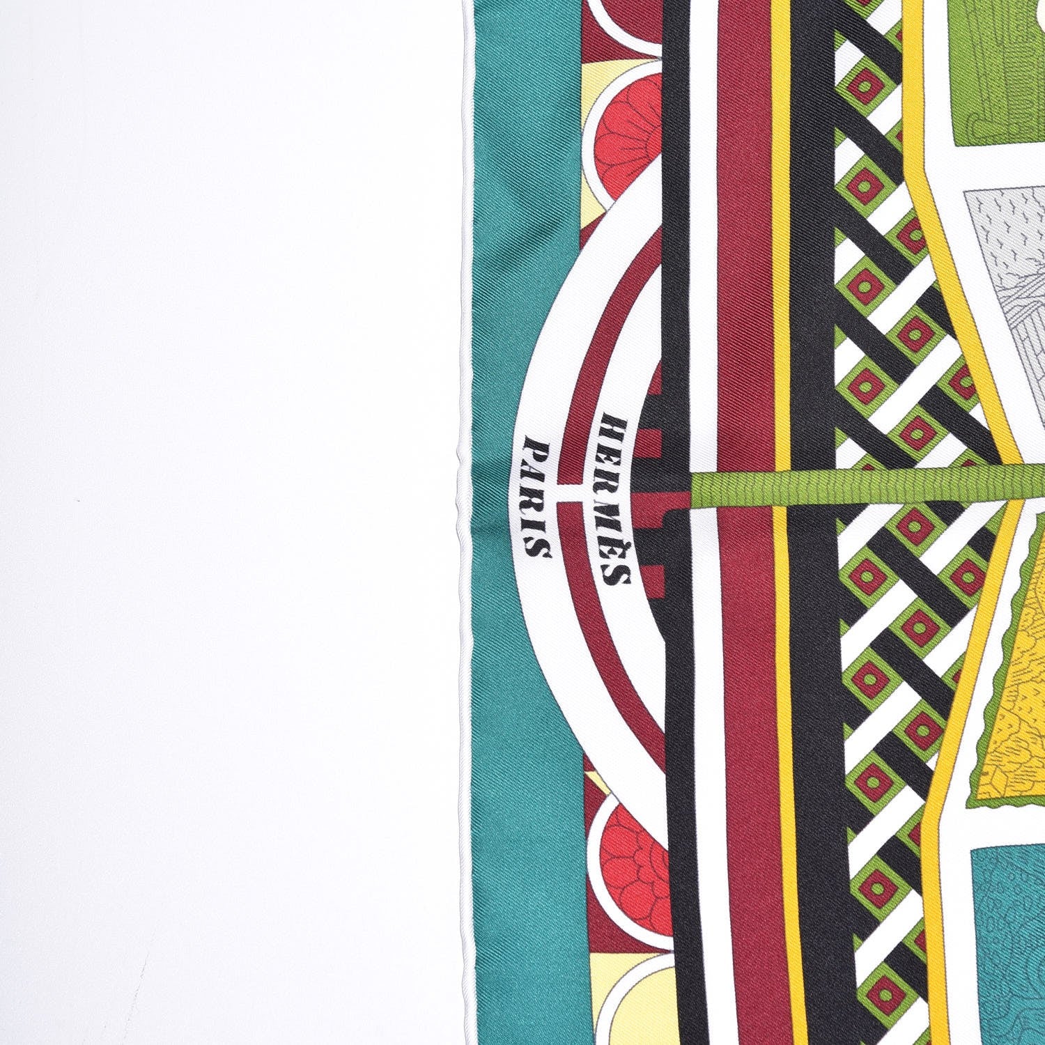 Hermes Silk Le Tour du Monde en 63 Cases 90 5 of 5
